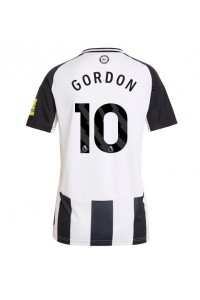 Newcastle United Anthony Gordon #10 Voetbaltruitje Thuis tenue Dames 2024-25 Korte Mouw